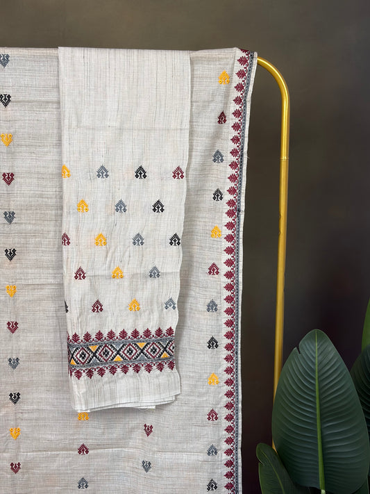 Machine Made Ghisa Mekhela Sador - Tathal Clothing
