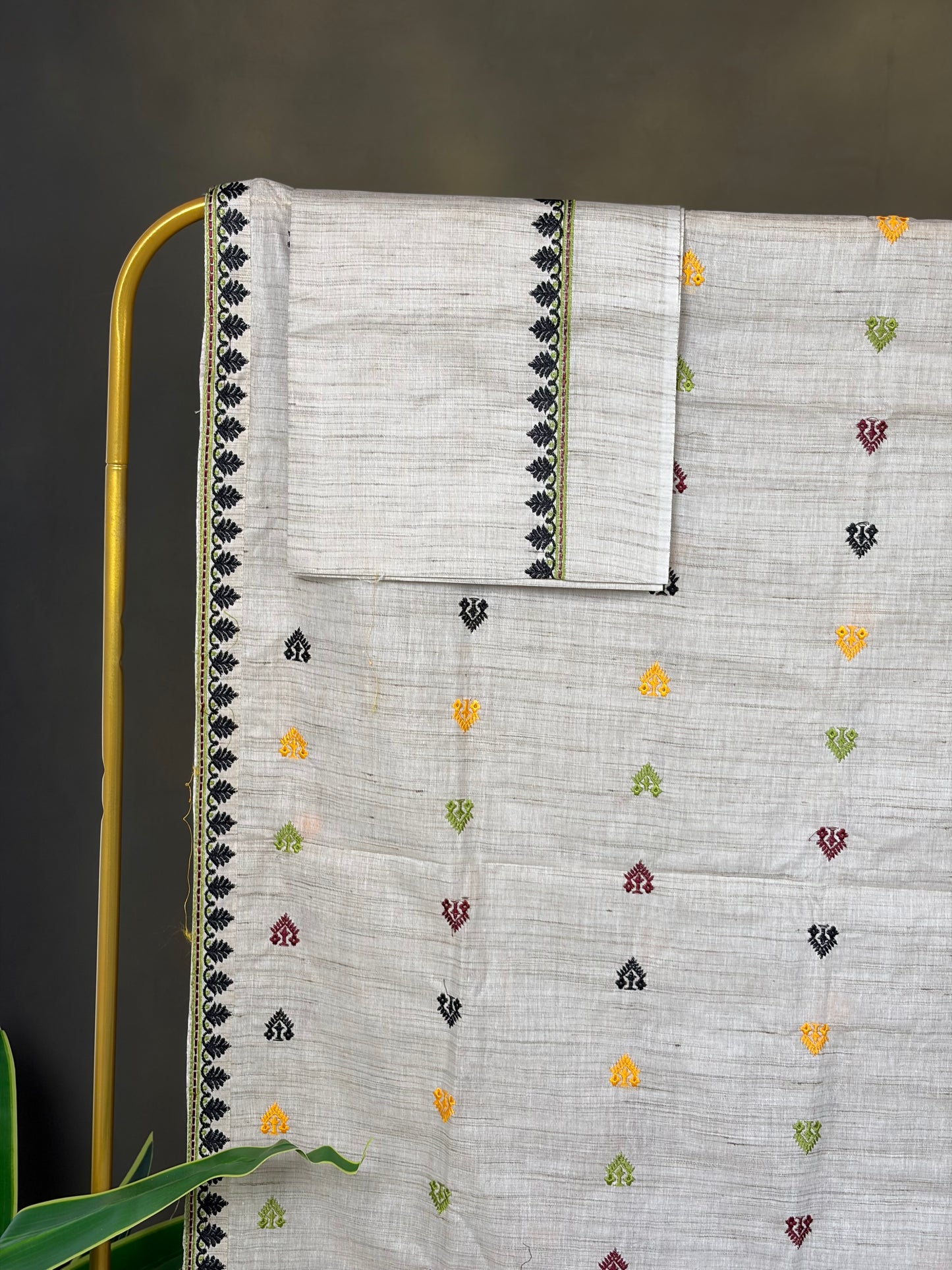 Machine Made Ghisa Mekhela Sador- Tathal Clothing