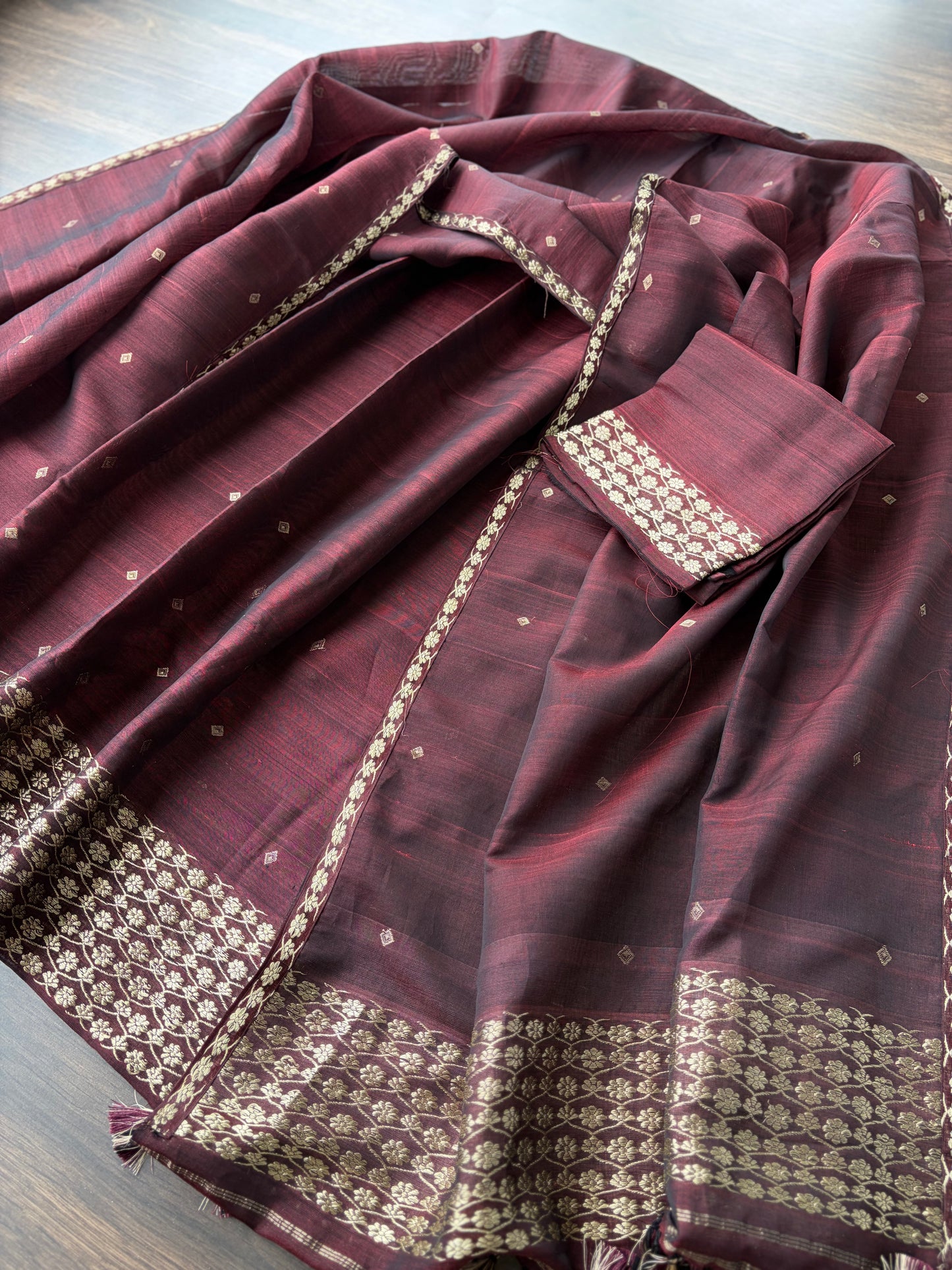 Vegan Silk By Kesapaat Mekhela Sador - Tathal Clothing