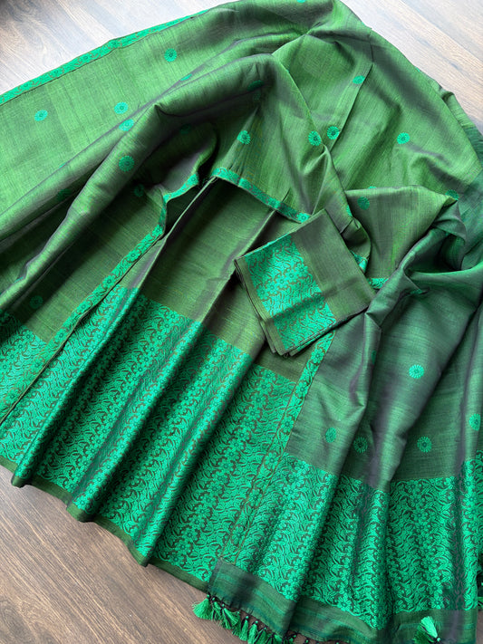 Vegan Silk By Kesapaat Mekhela Sador - Tathal Clothing